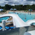 Aquatic Center at Discher Park in city of Horicon Wisconsin
