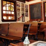 Historic schoolroom at Dodge County Historical Society in Beaver Dam Wisconsin