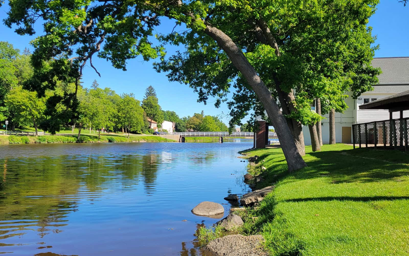 Rock River in Mayville