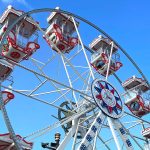 Ferris wheel at Dodge County Fair Beaver Dam Wisconsin