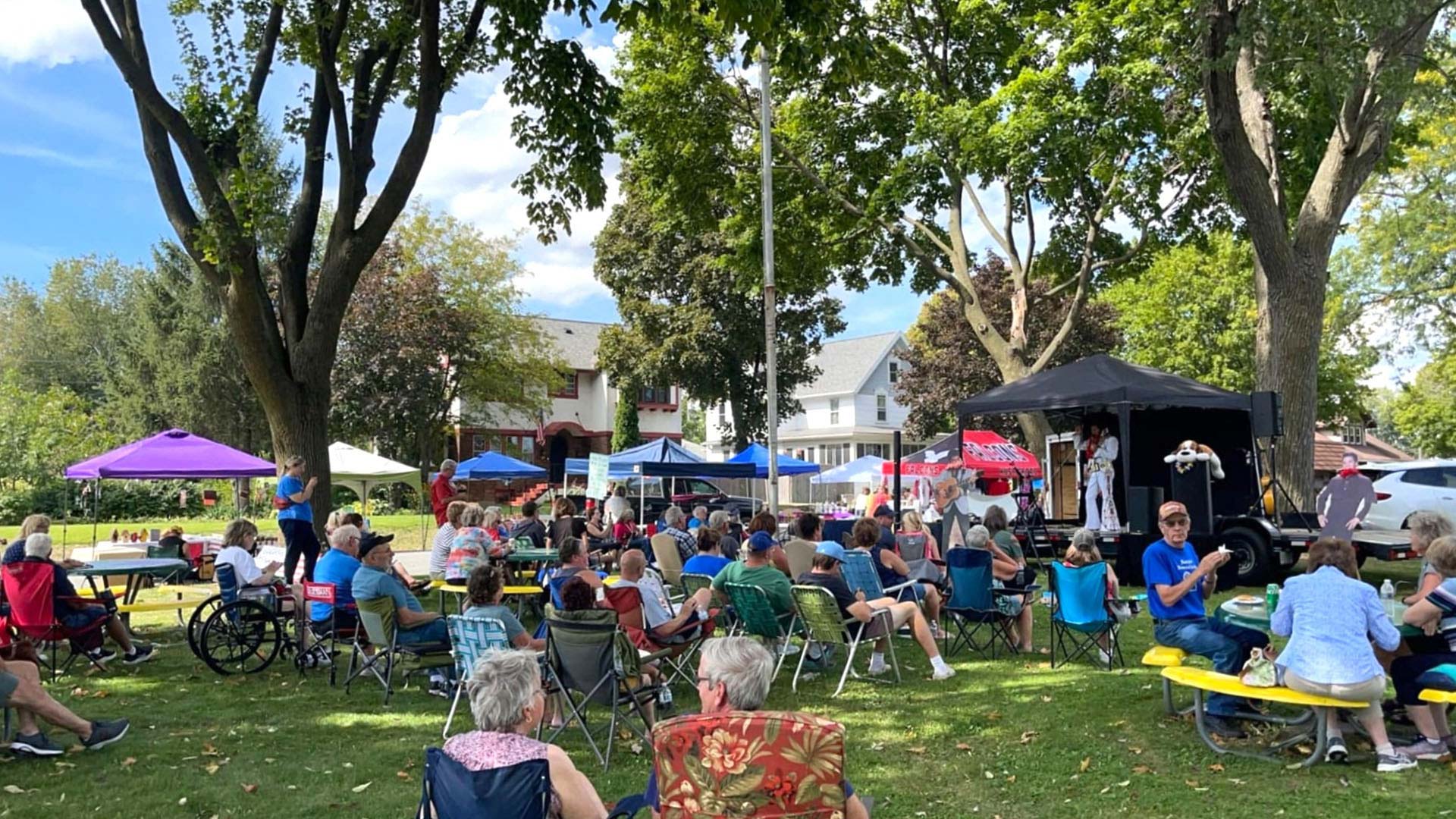 Concert at Founders Day Hustisford WI