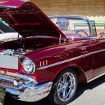 Classic car show downtown Hartford WI